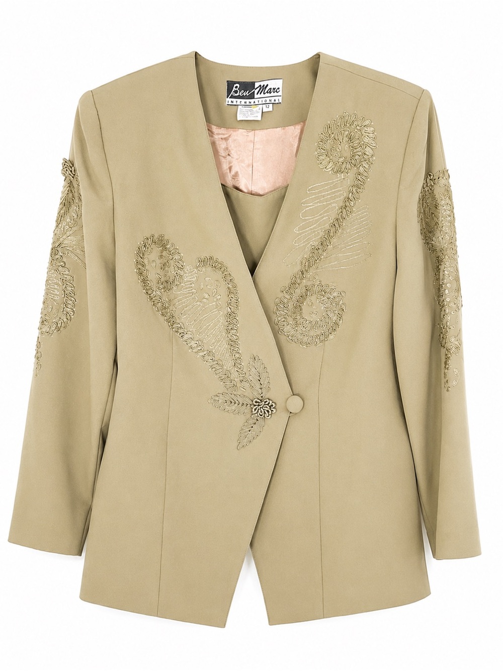 Ben Marc International Vintage Statement Jacket